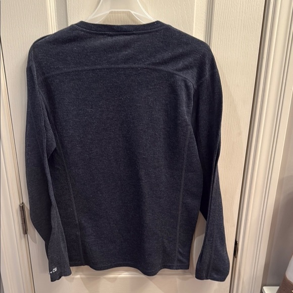 Carhartt force Dark Heathered blue  Long Sleeve Shirt. Size Medium - Picture 6 of 7